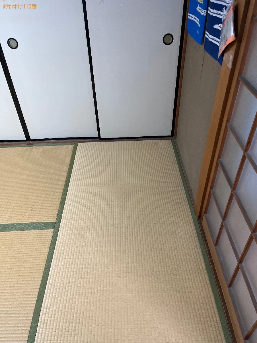 【京都市伏見区】事務机を2階から1階へ下ろす作業ご依頼