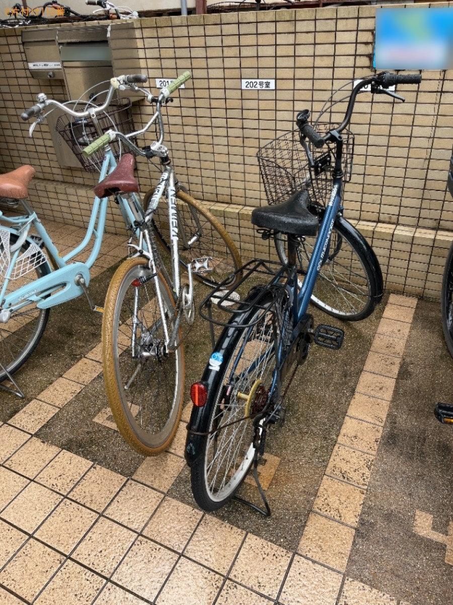 【京都市伏見区】自転車の回収・処分ご依頼　お客様の声