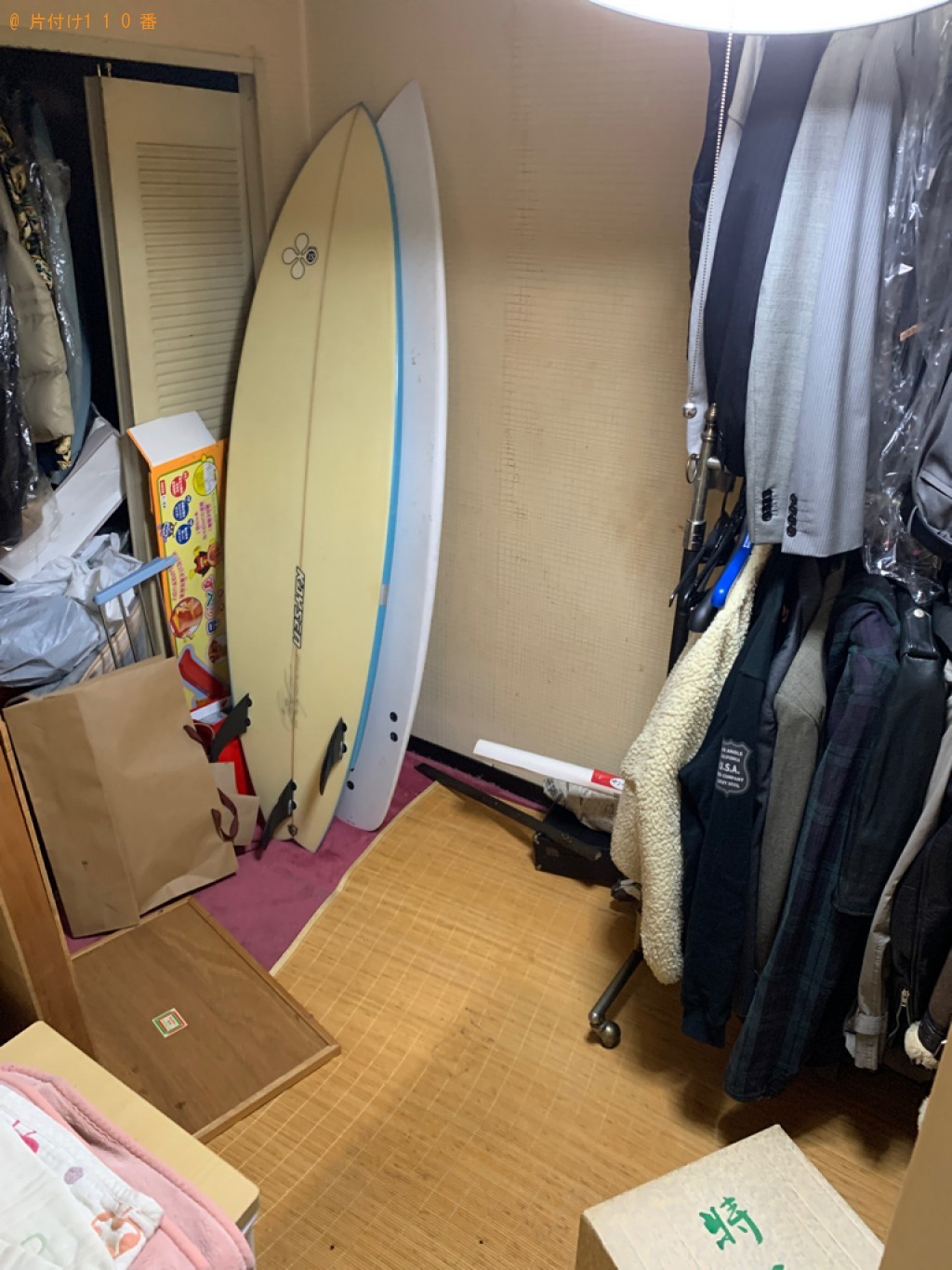 衣類乾燥機、タンス、椅子、ゴミ箱、下駄箱等の回収・処分ご依頼